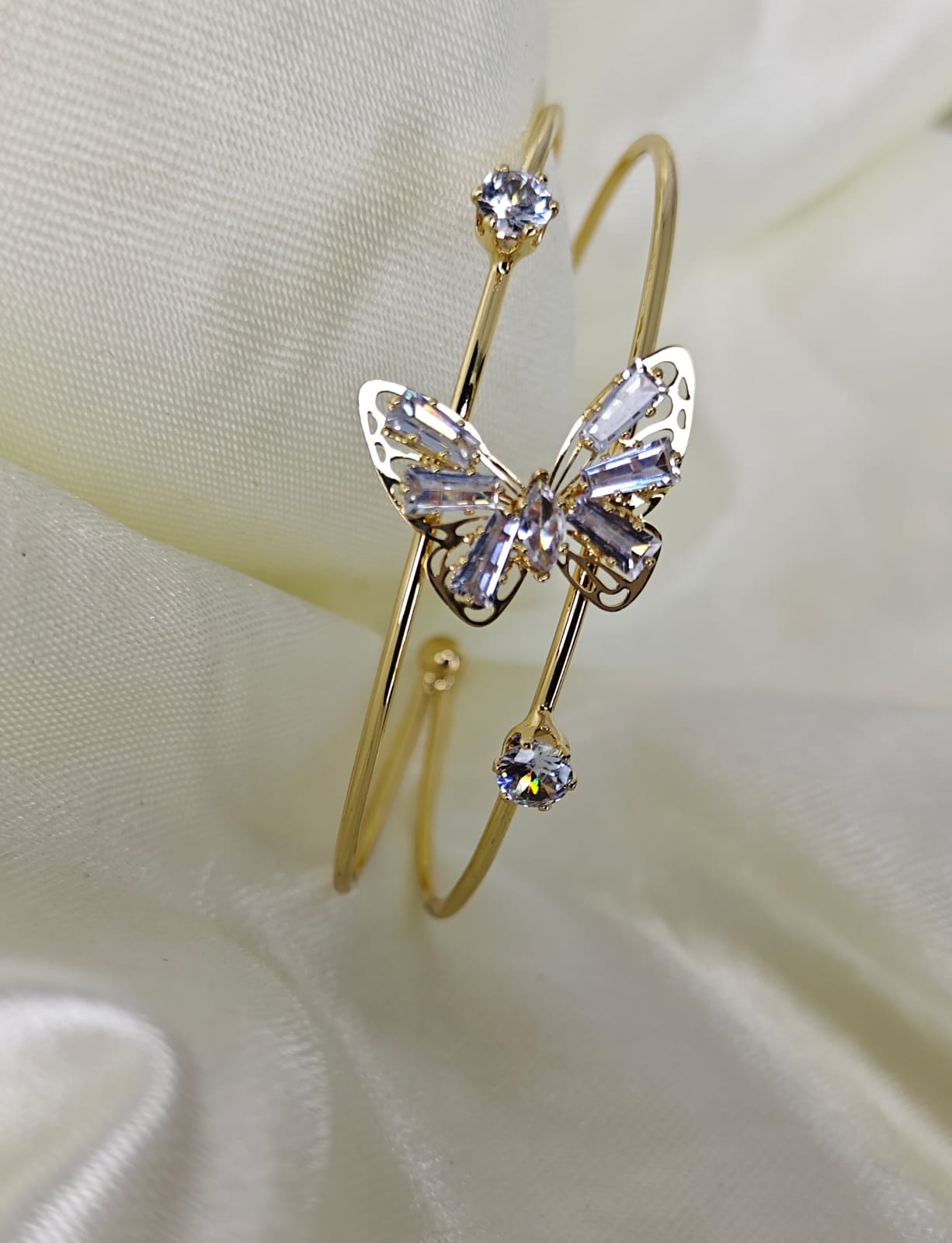 Gold Plated Butterfly Design Bracelet for women & Girls