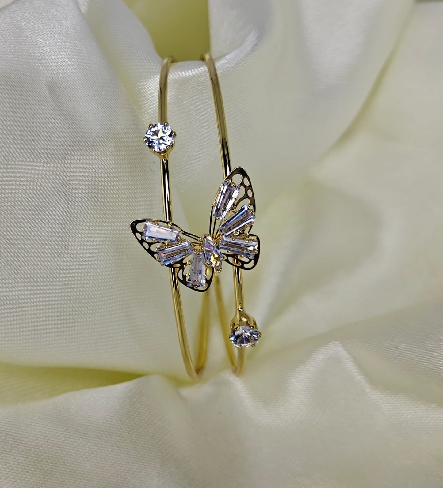 Gold Plated Butterfly Design Bracelet for women & Girls