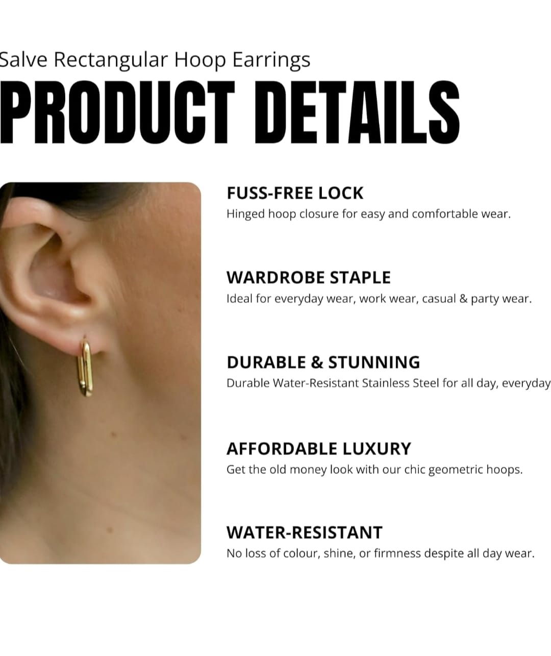 Gold Earrings for Women  Dainty, Chunky, Huggie, & Bow Styles | Anti - tarnish Hypoallergenic Hoop & Stud Earrings | Aesthetic Fashion Jewelry for Girls & women