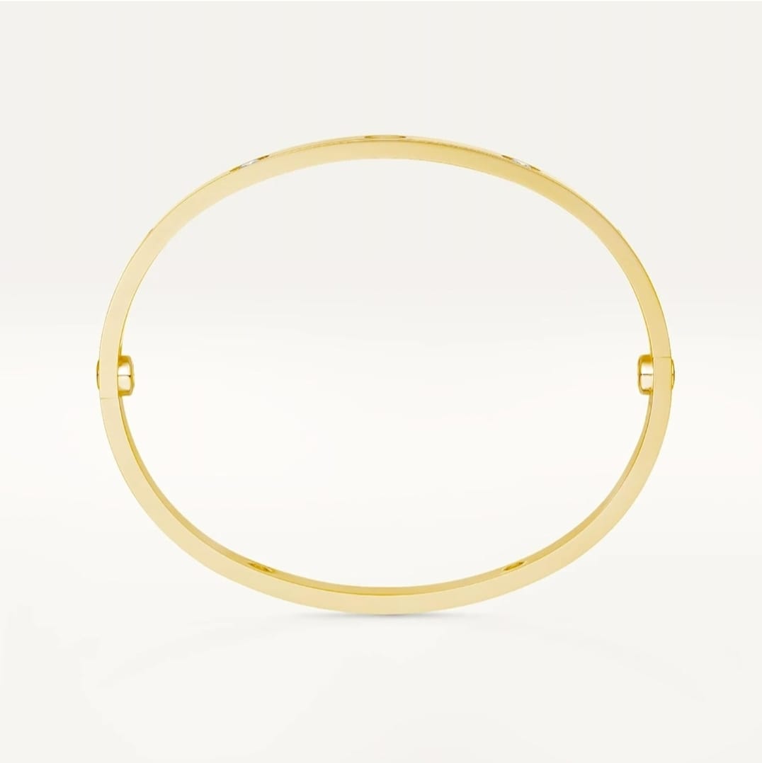 Stainless Steel Openable Crystal Bracelet | Latest Stylish Cuff Bangle | Love Friendship Couples Gifts for Women Girls Mother Sister Wife Girlfriend | Anti Tarnish Jewellery
