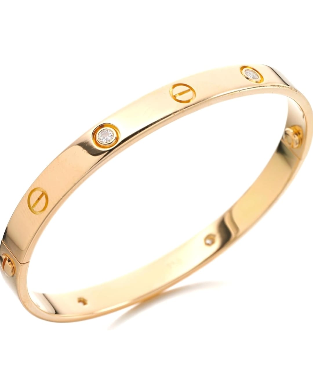 Stainless Steel Openable Crystal Bracelet | Latest Stylish Cuff Bangle | Love Friendship Couples Gifts for Women Girls Mother Sister Wife Girlfriend | Anti Tarnish Jewellery