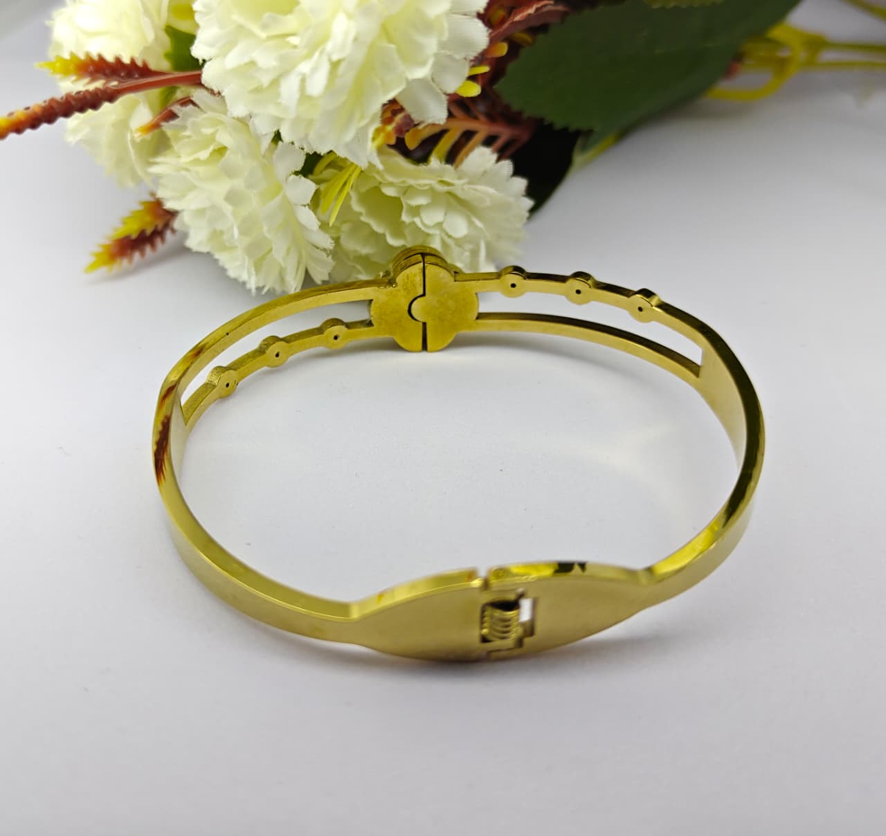 Anti Tarnish Kada for Women Stylish | Stainless Steel Kada for Woman & Girls | Fashion Jewelry for Women Aesthetic Accessories for Girls