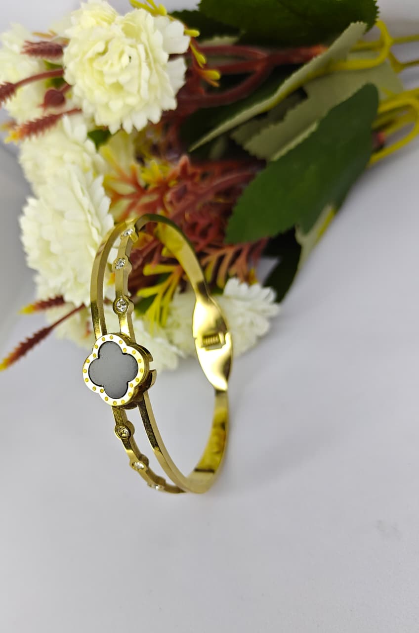 Anti Tarnish Kada for Women Stylish | Stainless Steel Kada for Woman & Girls | Fashion Jewelry for Women Aesthetic Accessories for Girls