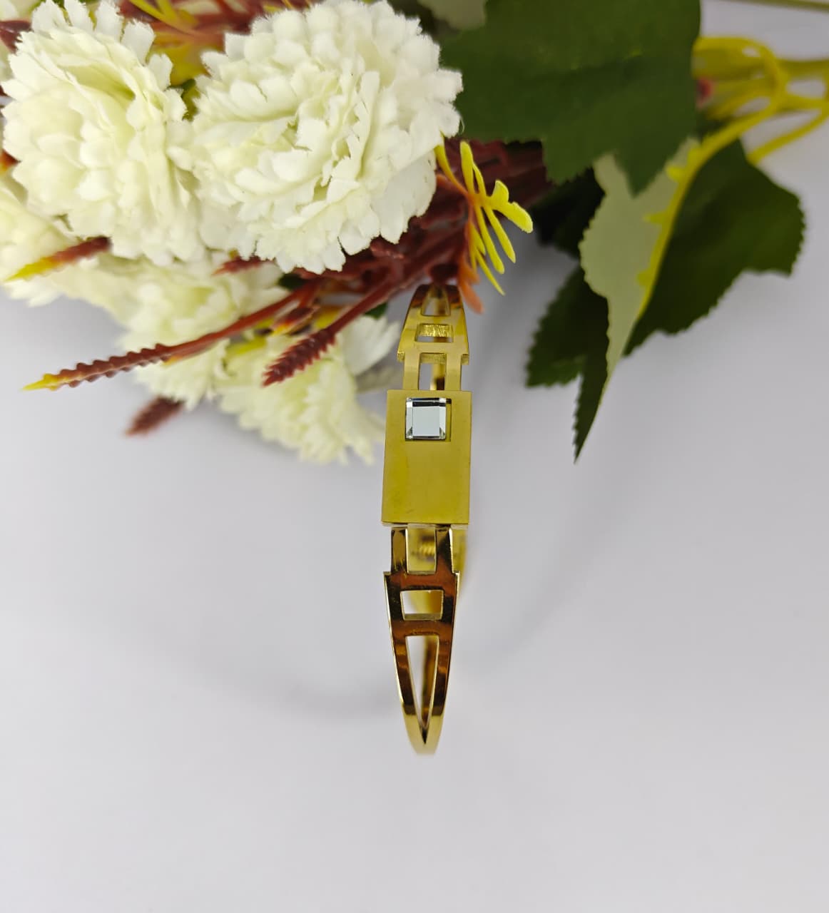 Gold Plated kada Women & Girls Anti Tarnish Stainless Steel.