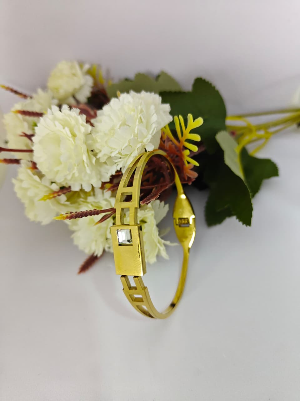 Gold Plated kada Women & Girls Anti Tarnish Stainless Steel.