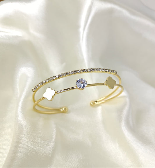 Fancy Gold Plated Bracelet for Women & Girls