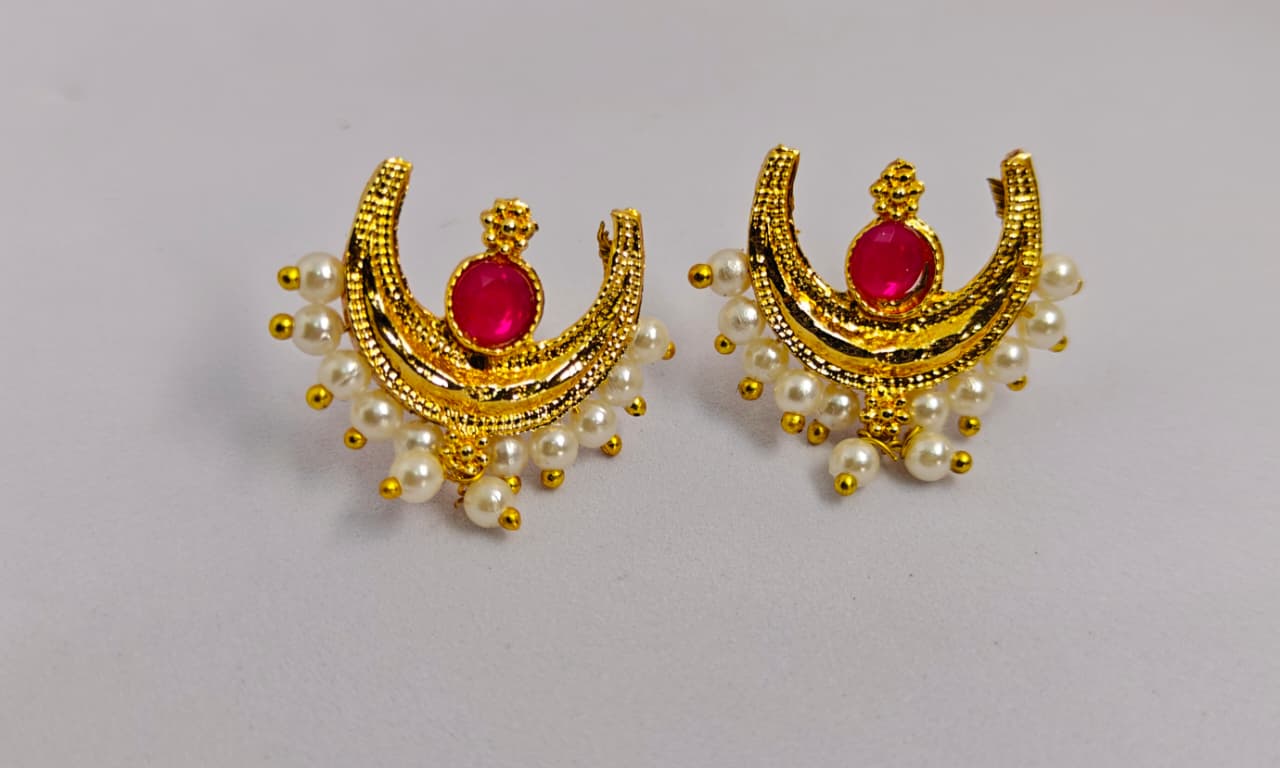 Chandrakor Design Earrings for Women & Girls