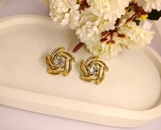 Anti Tarnish Gold Plated Earrings For Women & Girls