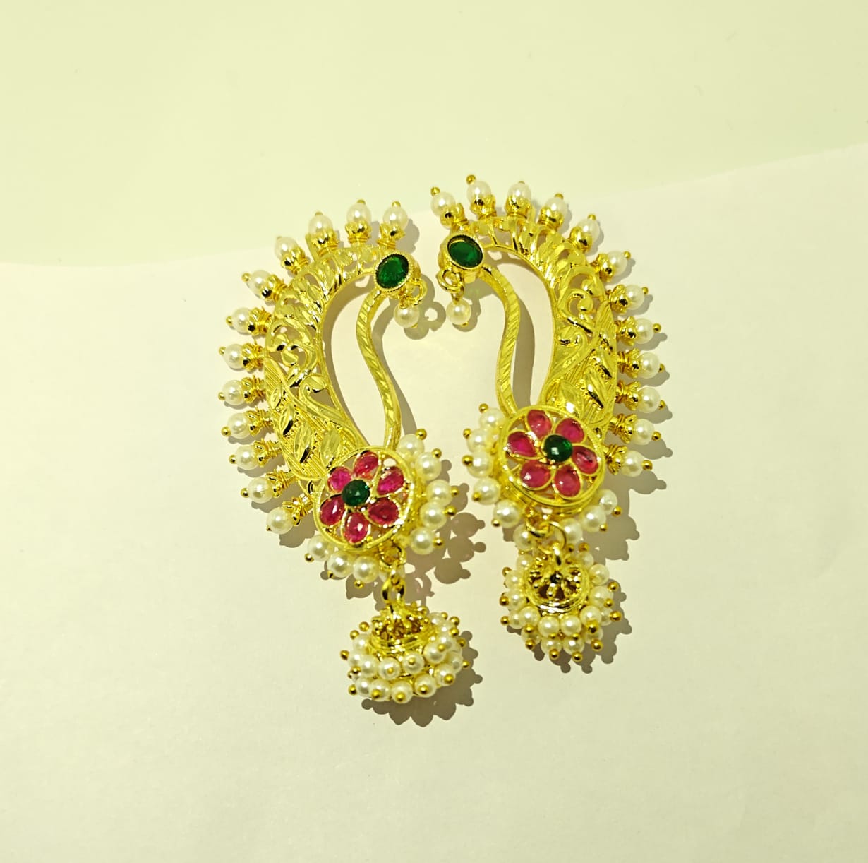 Ear Cuff Earrings for Women Latest Stylish Traditional Fancy Jhumka